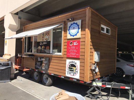 View of food truck