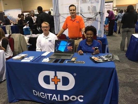 Digital doc at a local job fair!