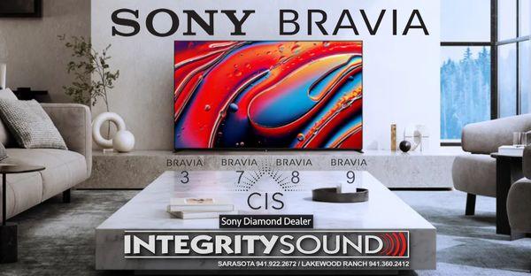 We are your local Sony Bravia Diamond Dealer! Visit our 2 stores in Sarasota & Lakewood Ranch FL