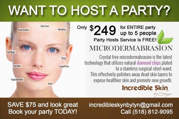 Host a Party and give the gift of beauty