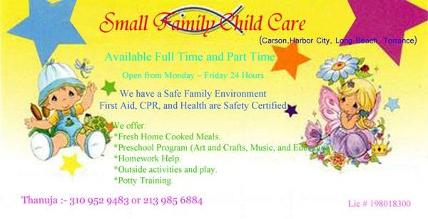 Small Family Child Care