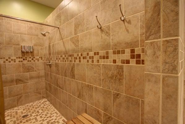 We offer private showers.