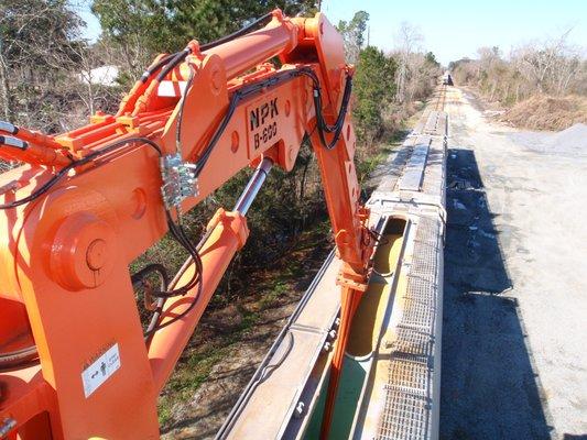 Hard car unloader