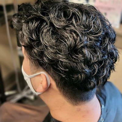 Men's perm