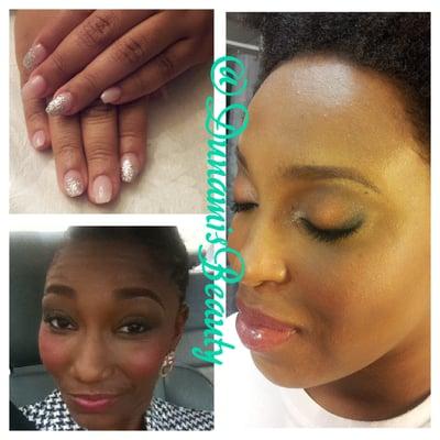 Makeup & Glam Nails