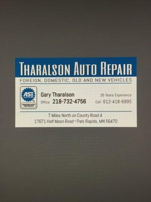 Tharalson Auto Repair