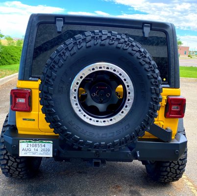 Hyline Off-Road Bumper & Tire Carrier for the JL  Awesome Product!!