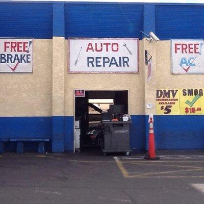 Certified smog AND repair shop