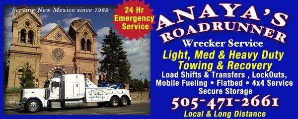 Anaya's Roadrunner Wrecker Service