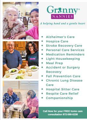 Quality Home Care at an Affordable Price.