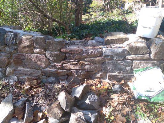 Restoring some old 18th century stone