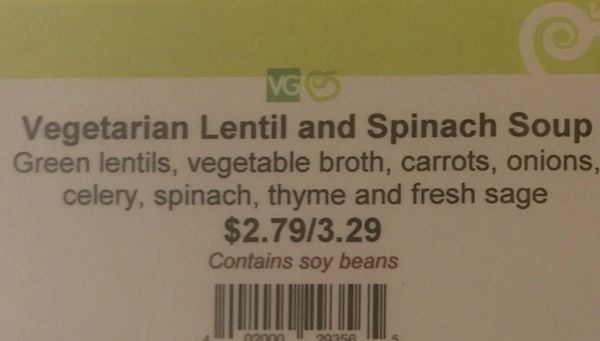 New Vegan Soup.