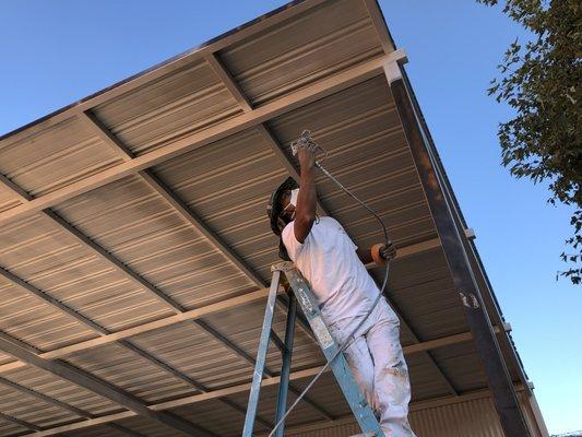 North Hollywood - Warehouse Interior & Exterior (Spraying)