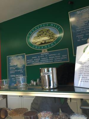 Chestnut Hill Creamery of Stoughton -- 458 Pearl Street, Stoughton                Interior