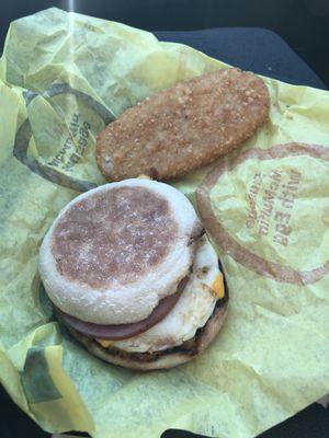 Egg McMuffin meal