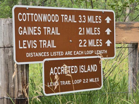 A trek through the preserve gets you to these 3 trails