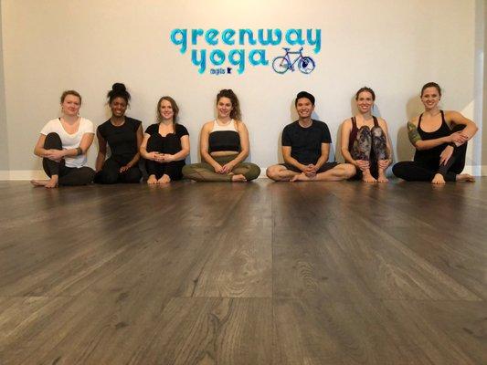 Greenway Yoga family. Come try a class with these amazing teachers