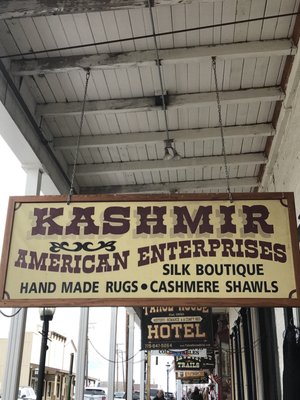 Store front sign