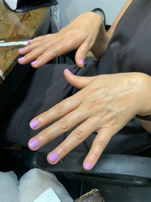 Gel manicure