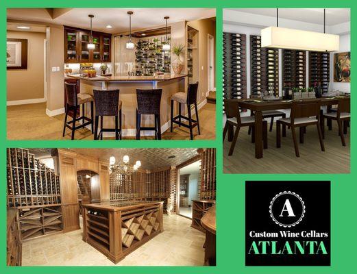 Home Wine Cellar Designs Atlanta