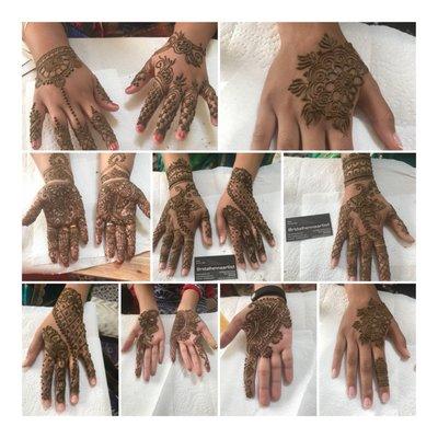 Bridalhenna#hair#makeup#sareedraping#nj