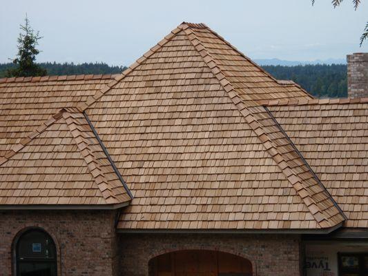 Beautiful Cedar Shake Roof