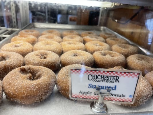 Sugared Apple Cider Donuts