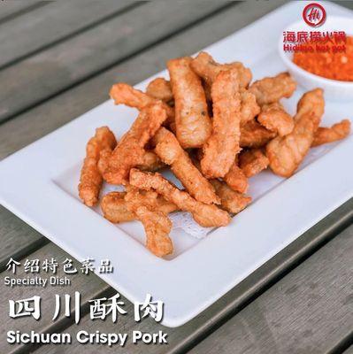 Try our Signature Szechuan Style Cripsy Pork