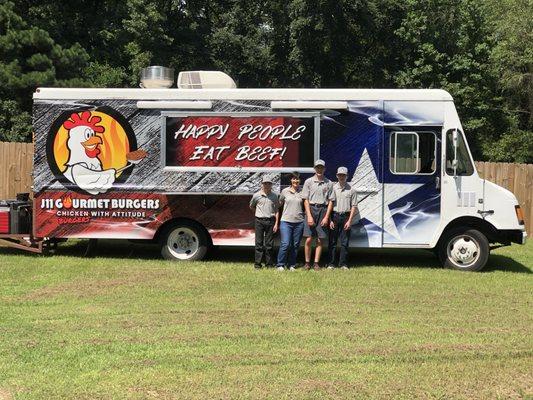 Our Truck and the Crew