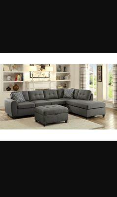 Coaster reversible sectional