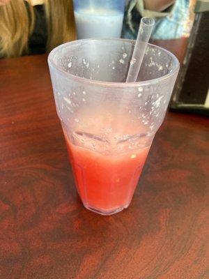 Watermelon juice.