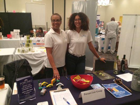 Nora and Tina at the Renaissance Business Expo in Boca  Raton!