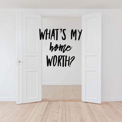 Do you know what your home is worth? Contact me!