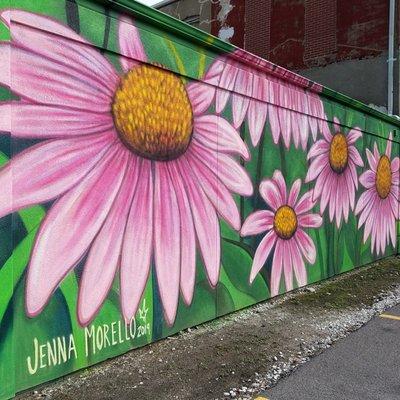 Coneflowers by Jenna Morello 2019 #RenArtWlk