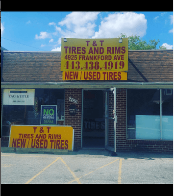 T & T Tires and Rims
 4925 Frankford Avenue
 Baltimore, MD 21206
 443.438.4919