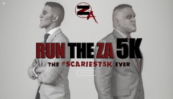 Run The ZA 5K Website (Web Design By Aaron Ward)