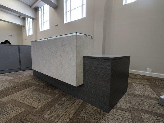 Custom Reception Desk