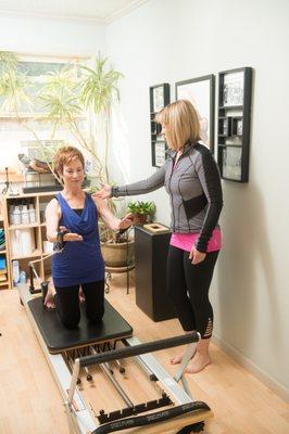 Personal Training is the ideal way to start learning Pilates.