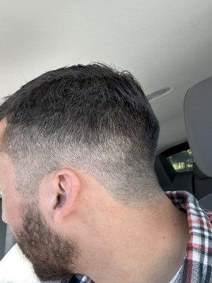 This is the quality of low fades they do.