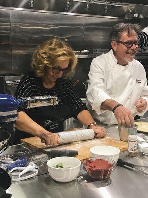 Open hands-on cooking class: Pasta 101.