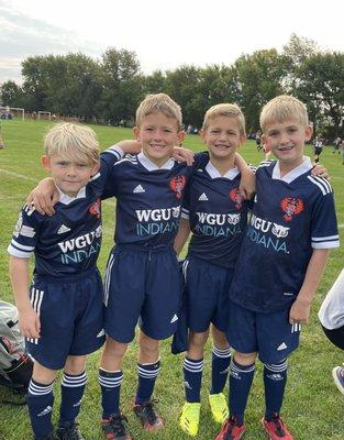 Friendship, fun & soccer for these U10 Indy Phoenix FC boys!
#indyphoenixfc
#indianapolistravelsoccer
#indianapolisclubsoccer