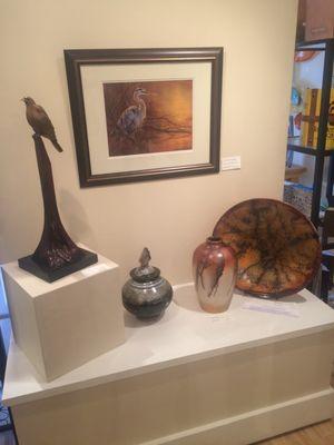 Some beautiful pieces to be found at Hood Avenue Art in Sisters