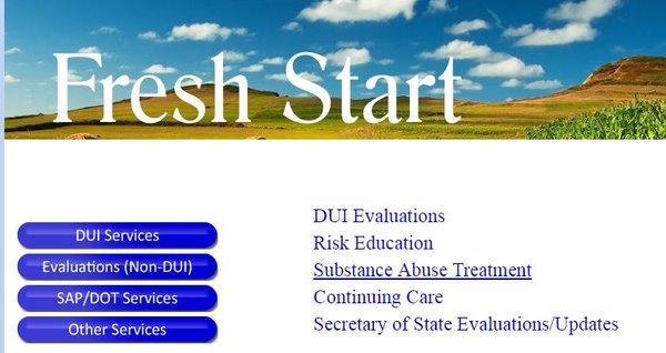 DUI Treatment, Risk Education, Substance Abuse Treatment, Continuing Care, Secretary of State Evaluations