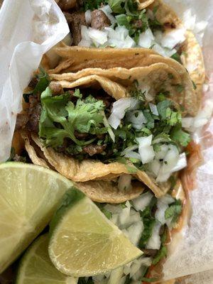 Had Mexican style steak tacos for lunch... never disappointed!