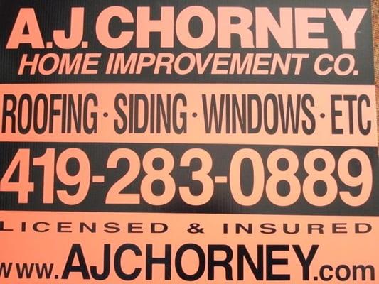 A. J. CHORNEY Home Improvement