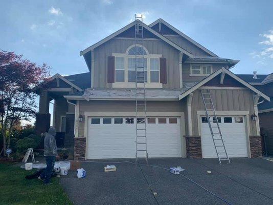 Exterior painting