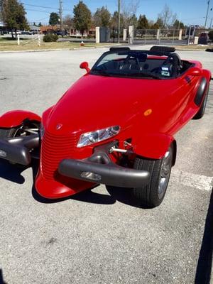 Only 11,700 ever made! 99 Plymouth Prowler.