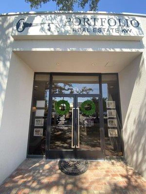 Entrance to suite