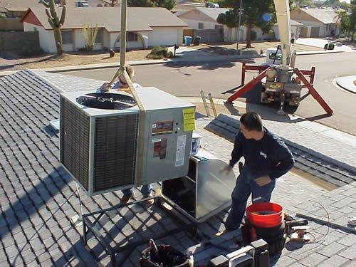 HVAC replacement services