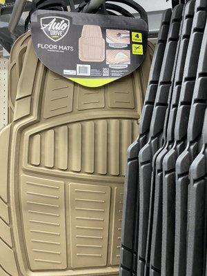 Car mats.